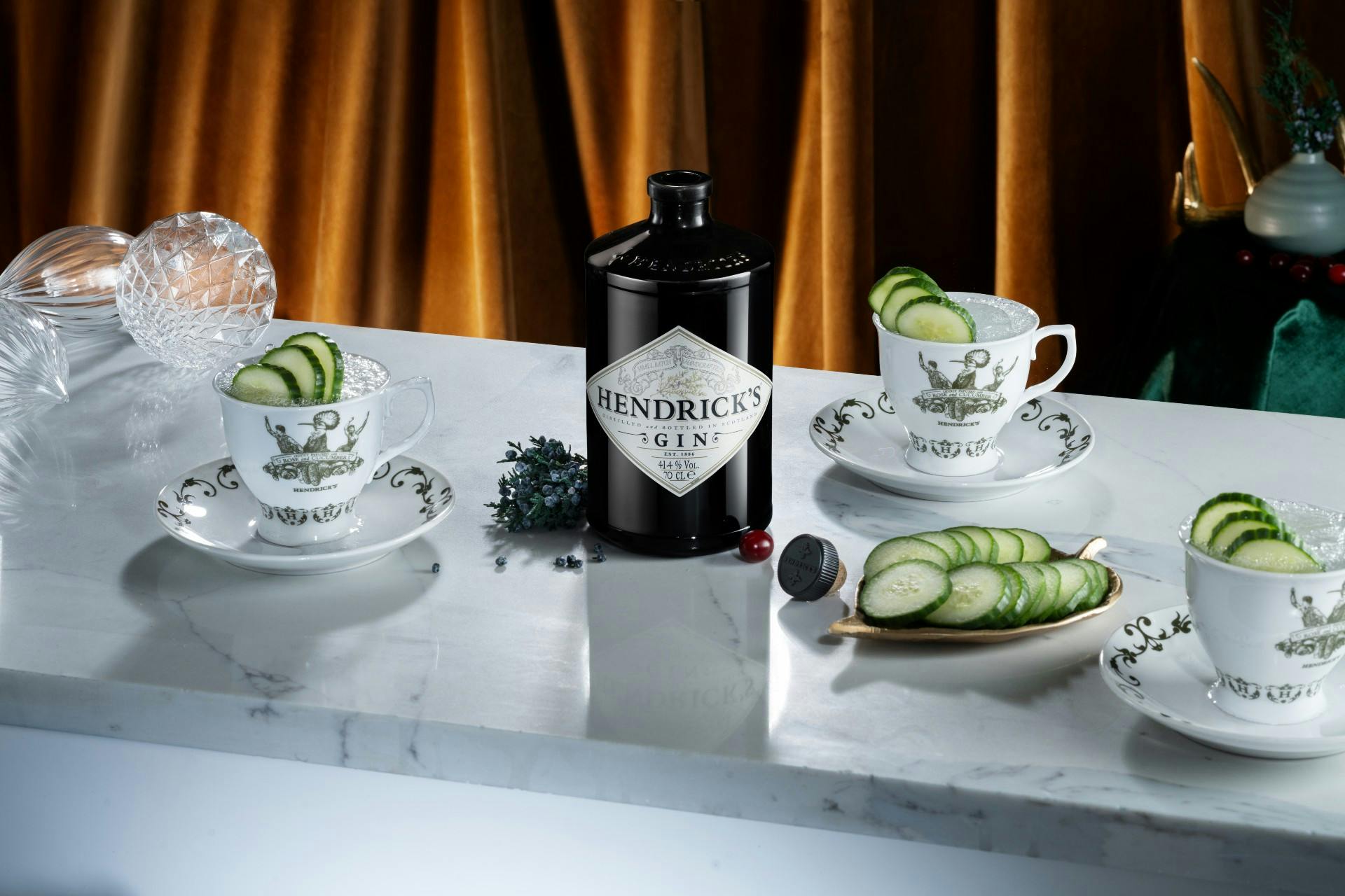 Hendrick's Gin, Tonic and Glasses Gift Set - 41.4% ABV from £58.45