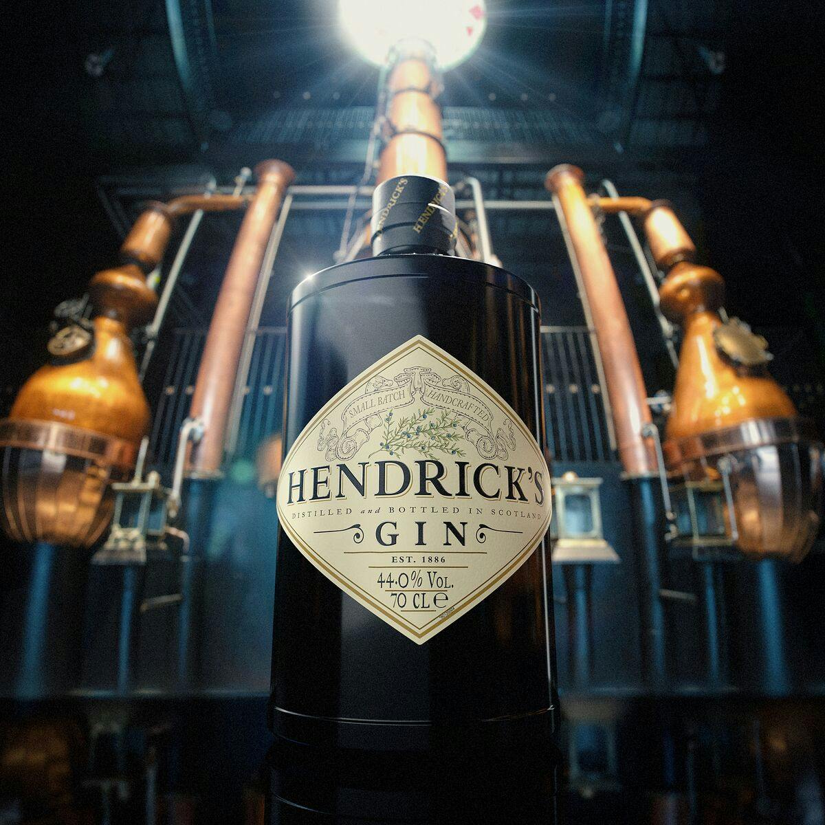 Hendricks Distillery Brand Home Shot